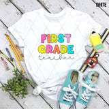 DTF Transfer - DTF012664 Scribble Teacher Grade Set