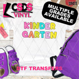 DTF Transfer - DTF012665 Scribble Grade Set