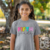 DTF Transfer - DTF012665 Scribble Grade Set