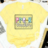 DTF Transfer - DTF012666 Dalmatian Dot Teacher Grade Set