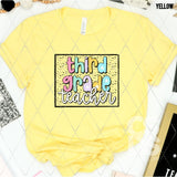 DTF Transfer - DTF012666 Dalmatian Dot Teacher Grade Set