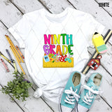 DTF Transfer - DTF012668 School Ruler Grade Set