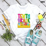 DTF Transfer - DTF012668 School Ruler Grade Set