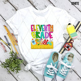 DTF Transfer - DTF012668 School Ruler Grade Set