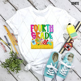 DTF Transfer - DTF012668 School Ruler Grade Set