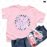 DTF Transfer - DTF012669 Stars Round Pink Grade Set