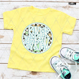 DTF Transfer - DTF012670 Stars Round Blue Grade Set