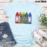 DTF Transfer - DTF012672 Crayon 2 Grade Set