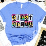 DTF Transfer - DTF012674 School Letters Grade Set