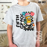 DTF Transfer - DTF012681 Skateboard Pencil Grade Set