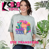 DTF Transfer - DTF012692 Pray for Texas