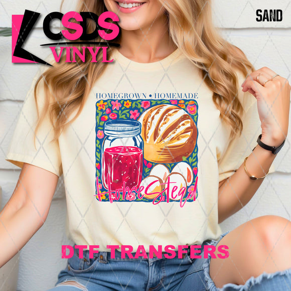 DTF Transfer - DTF012697 Watercolor Homestead