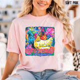 DTF Transfer - DTF012698 Watercolor Busy Raising Chickens