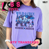 DTF Transfer - DTF012701 Wild & Free