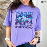 DTF Transfer - DTF012701 Wild & Free