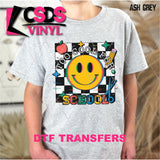 DTF Transfer - DTF012710 Too Cool for School Smile