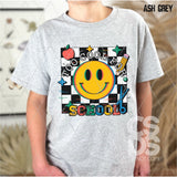 DTF Transfer - DTF012710 Too Cool for School Smile