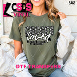 DTF Transfer - DTF012714 Chosen Loved & Created for a Purpose