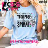 DTF Transfer - DTF012719 Downward Facing Spiral