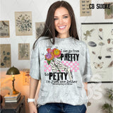 DTF Transfer - DTF012720 Pretty to Petty