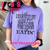 DTF Transfer - DTF012729 Laugh Stuff Off Single Color