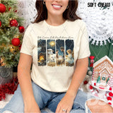 DTF Transfer - DTF012743 Jesus Christmas Image Strips