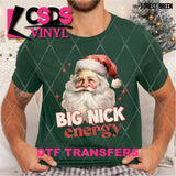 DTF Transfer - DTF012749 Vintage Christmas Big Nick Energy