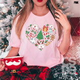 DTF Transfer - DTF012755 Christmas Nurse Heart