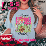 DTF Transfer - DTF012756 Holly Jolly Christmas