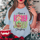 DTF Transfer - DTF012756 Holly Jolly Christmas