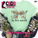 DTF Transfer - DTF012757 Joy to the World
