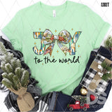 DTF Transfer - DTF012757 Joy to the World