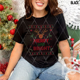 DTF Transfer - DTF012764 Merry and Bright Sweater