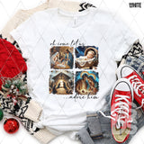 DTF Transfer - DTF012769 Jesus's Birth Image Squares