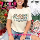 DTF Transfer - DTF012771 Glory to God