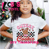 DTF Transfer - DTF012773 Cutest Cookie in the Patch