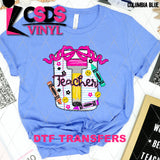 DTF Transfer - DTF012777 Teacher Paper Smiles