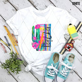 DTF Transfer - DTF012786 Watercolor Teacher Cactus Pencil