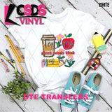 DTF Transfer - DTF012787 Teachers Plant Seeds