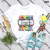 DTF Transfer - DTF012795 Teach Love Inspire Crayons