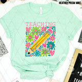 DTF Transfer - DTF012796 Teaching is a Work of Heart