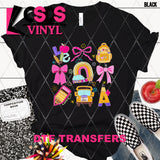 DTF Transfer - DTF012812 School Grid