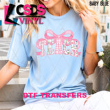 DTF Transfer - DTF012823 Pink Teach Coquette