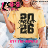DTF Transfer - DTF012845 Senior 2026 Single Color