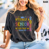 DTF Transfer - DTF012846 Colorful Officially a Senior 2026 Word Art