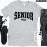 DTF Transfer - DTF012849 Senior 2026 Varsity Single Color