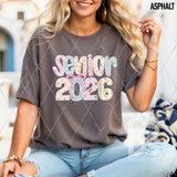 DTF Transfer - DTF012852 Pastel Floral Coquette Senior 2026