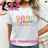 DTF Transfer - DTF012859 Senior 2026 Script