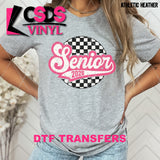 DTF Transfer - DTF012864 Senior 2026 Checkered
