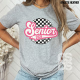 DTF Transfer - DTF012864 Senior 2026 Checkered